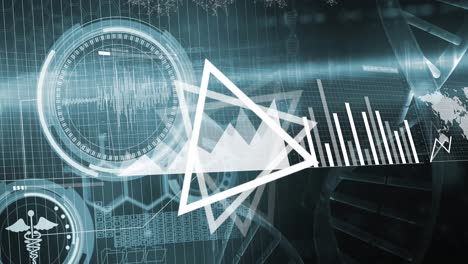 Animación-De-Triángulos,-Estadística-Y-Procesamiento-De-Datos.