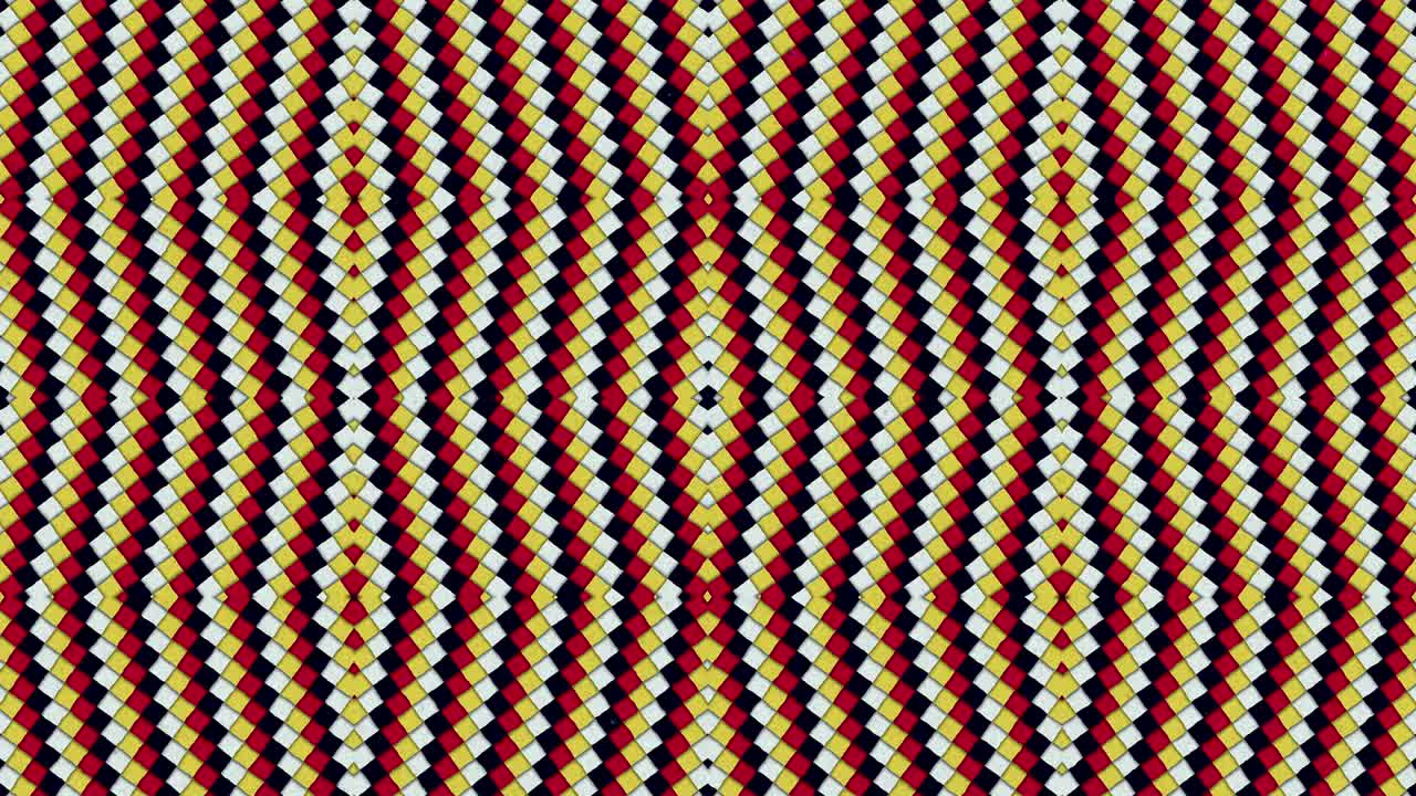 Kaleidoscopic Shapes Rhombus Colorful Seamless Looping Background