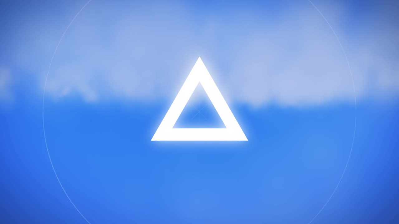 ⁇ 박이는 삼각형의 애니메이션