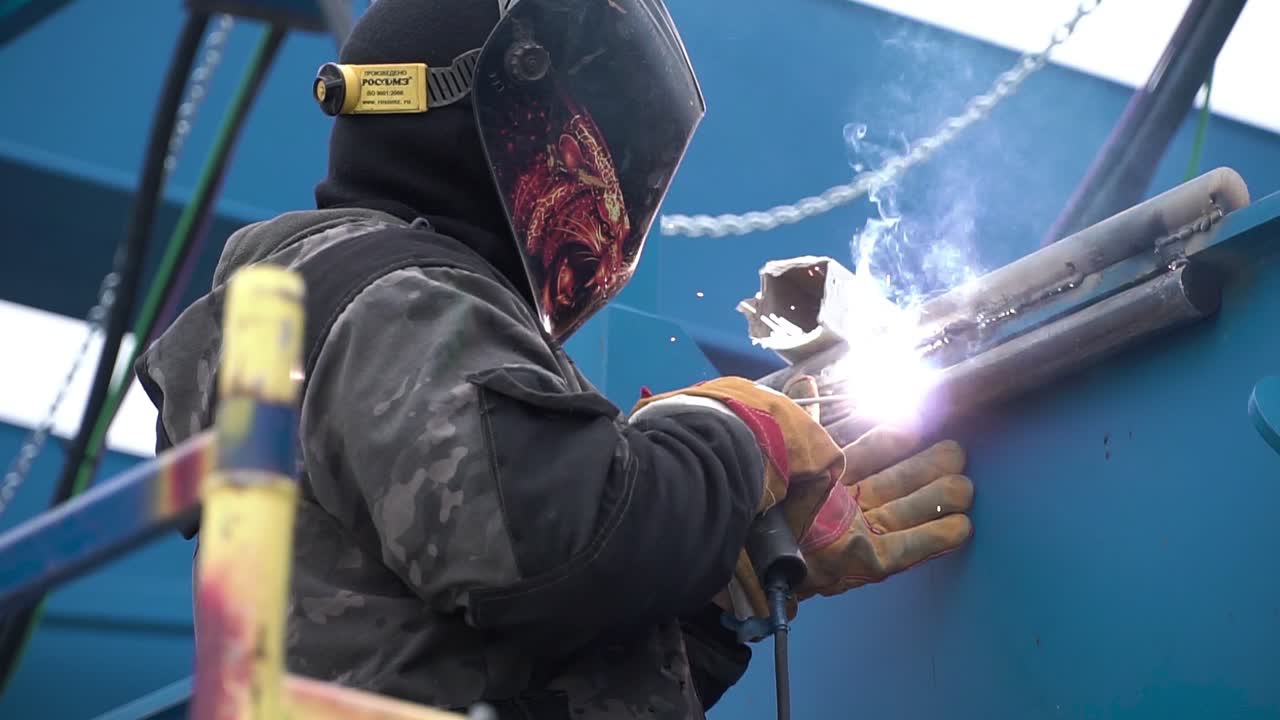 Industrial Welding Operation