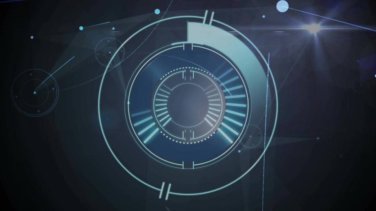 Animation of scope scanning over network of connections