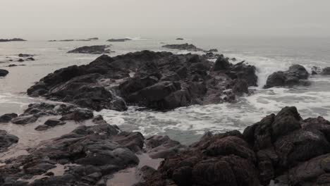 Irish-Sea-at-beach-on-Northern-Irish-coast,-County-Antrim-23