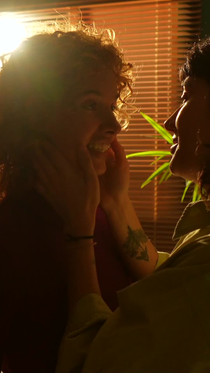 Couple Kissing