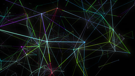 diseño abstracto de la red