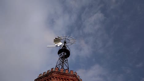 decorative weather vane with propeller