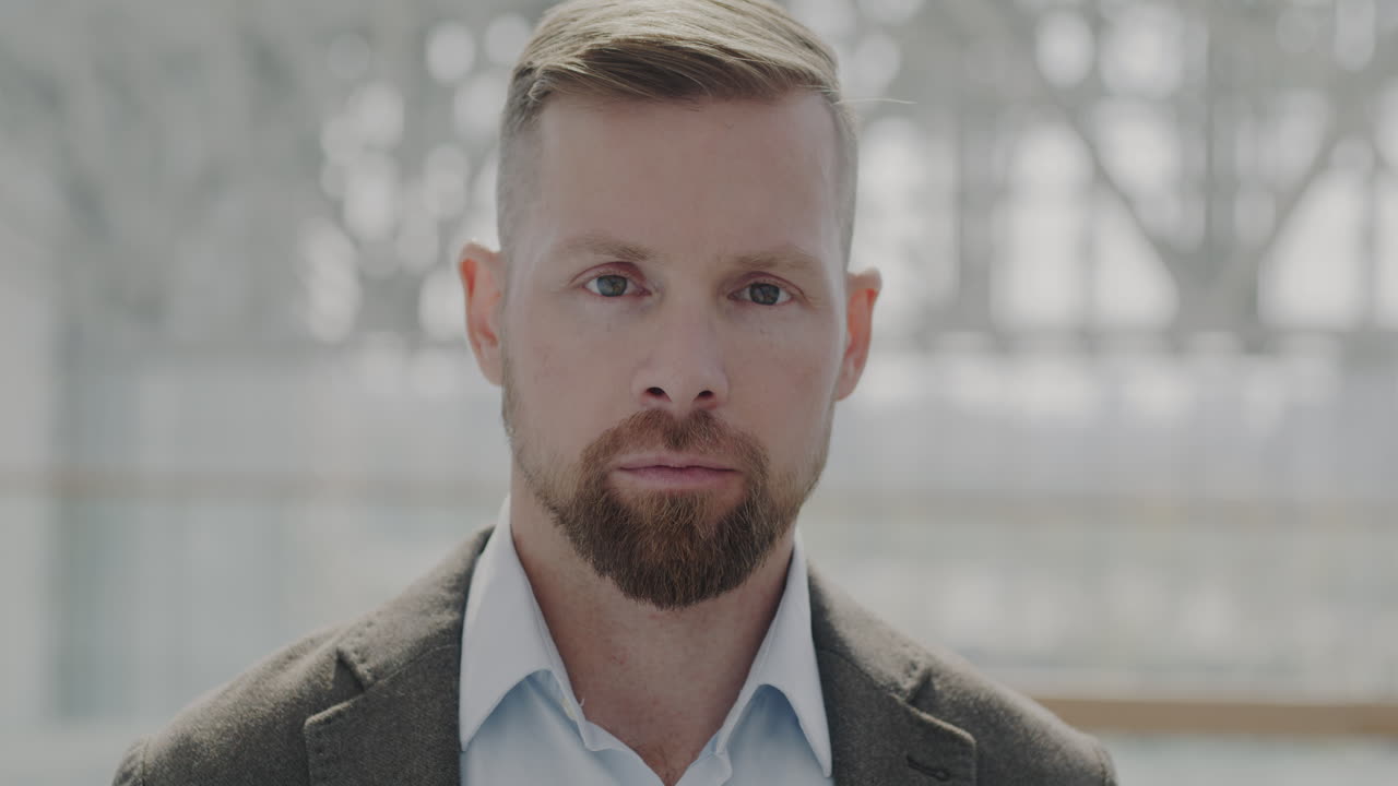 Retrato de un hombre de negocios