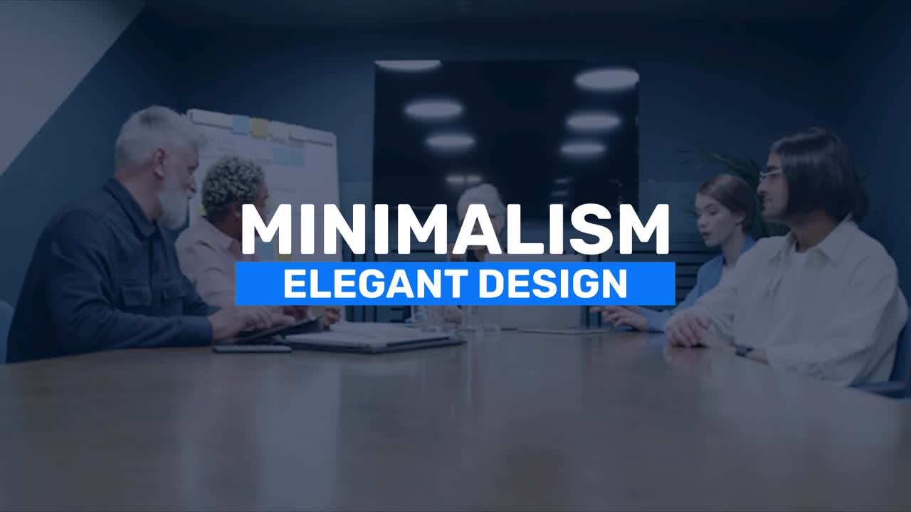 Corporate Titles 02 Color Control Adobe After Effects 2022 Resolution 3840×2160 Out Animation