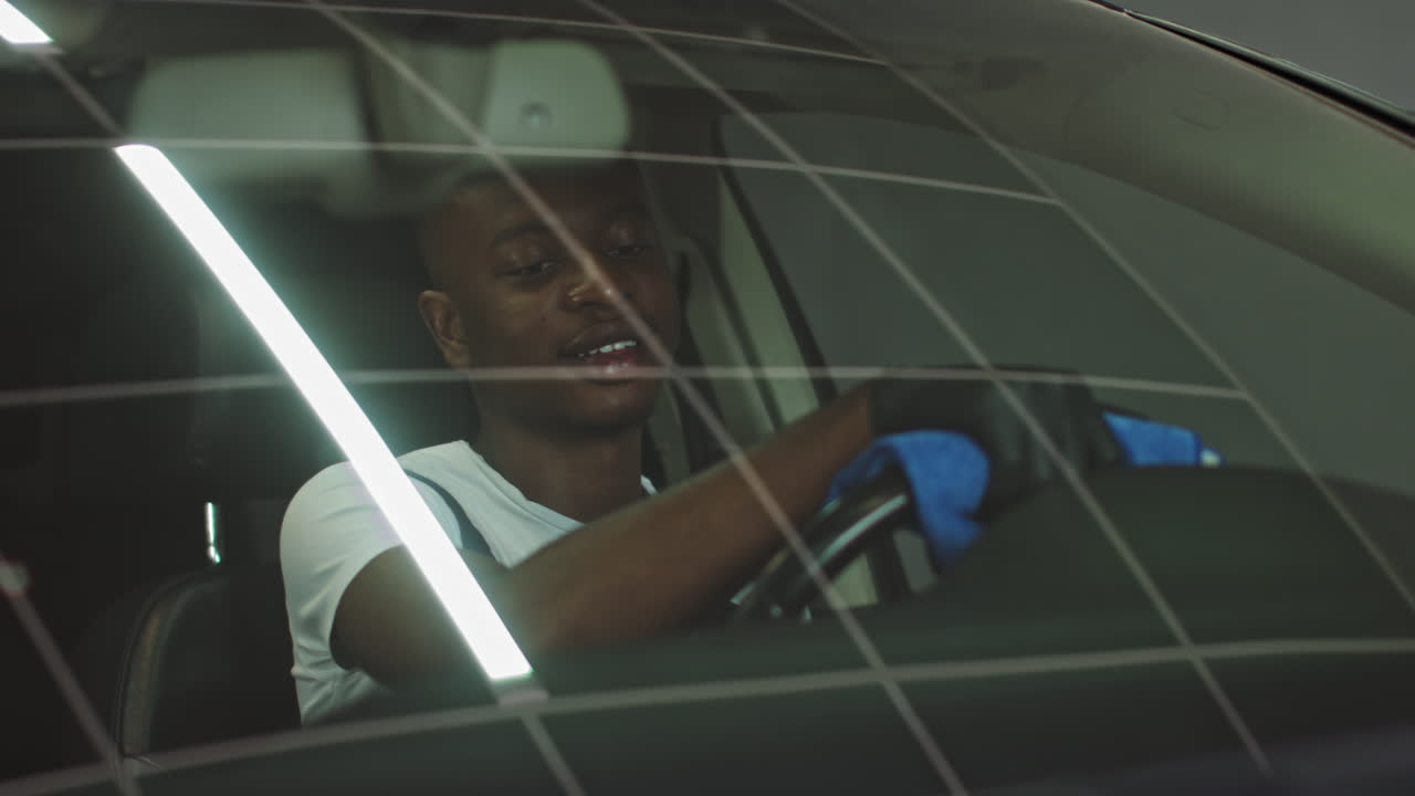 детализация автомобиля в процессе