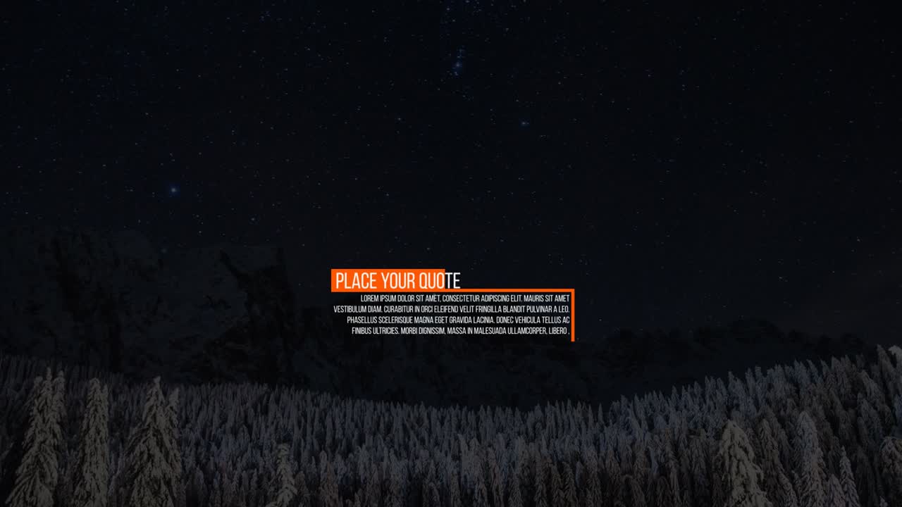 Night Sky Over Snowy Mountains