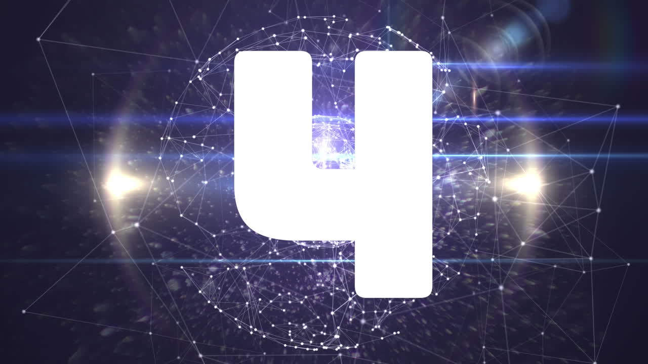 애니메이션 카운트다운 비디오