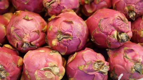 pile of pink dragon fruits