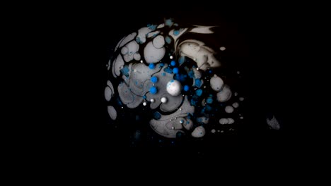colores en movimiento, efecto líquido, burbujas de jabón