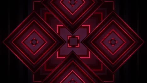 geometric neon pattern