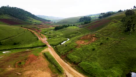 Vista-Aérea-De-Drones-De-áfrica-Kenia