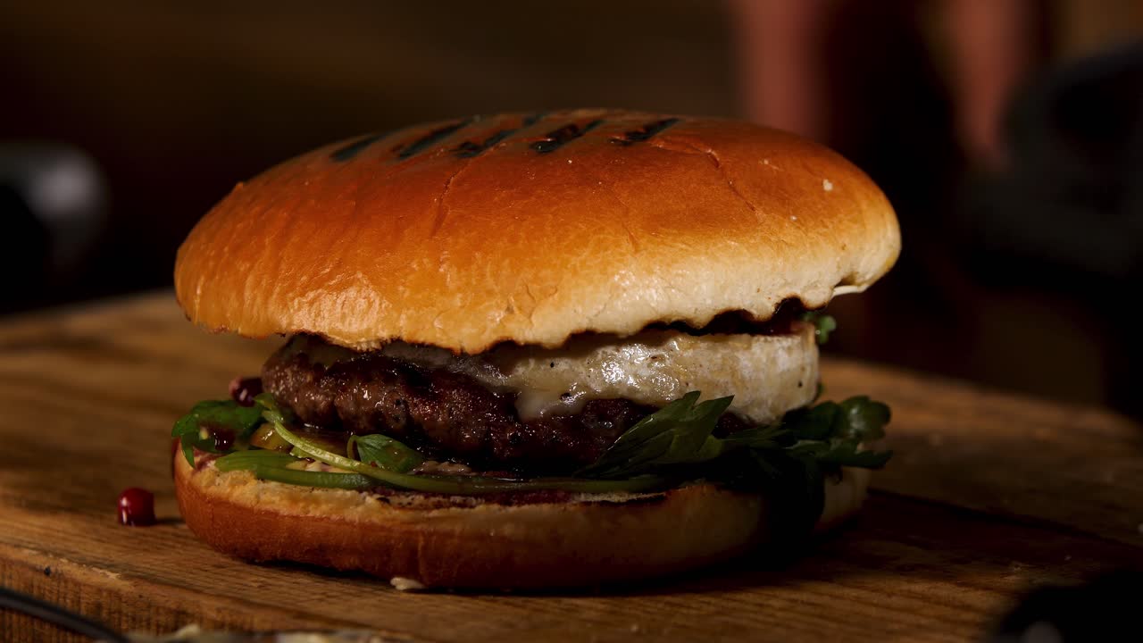 preparación de hamburguesas gourmet