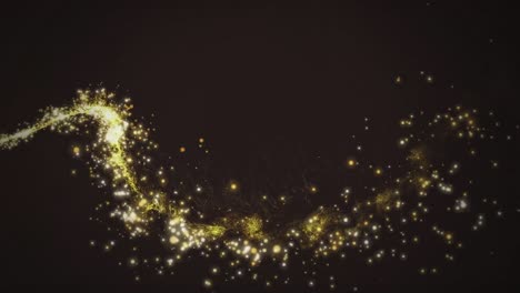Animation-of-glowing-yellow-particles