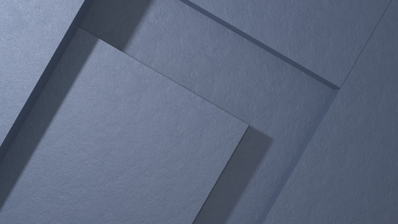 Automatic transition from sliding gate diagonal opening to green screen chroma key background. Geometric style. 3d animation