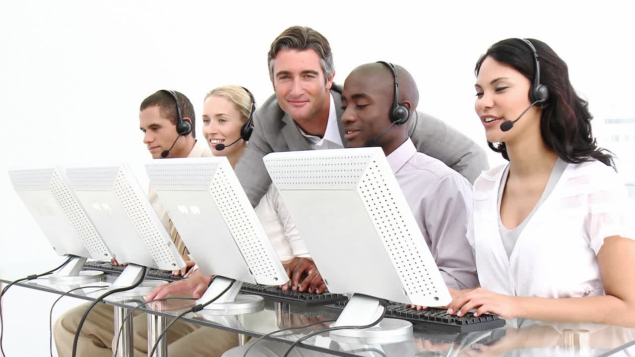 Video showing the concept of diversity in a call centre