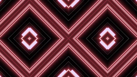 abstract geometric neon light pattern