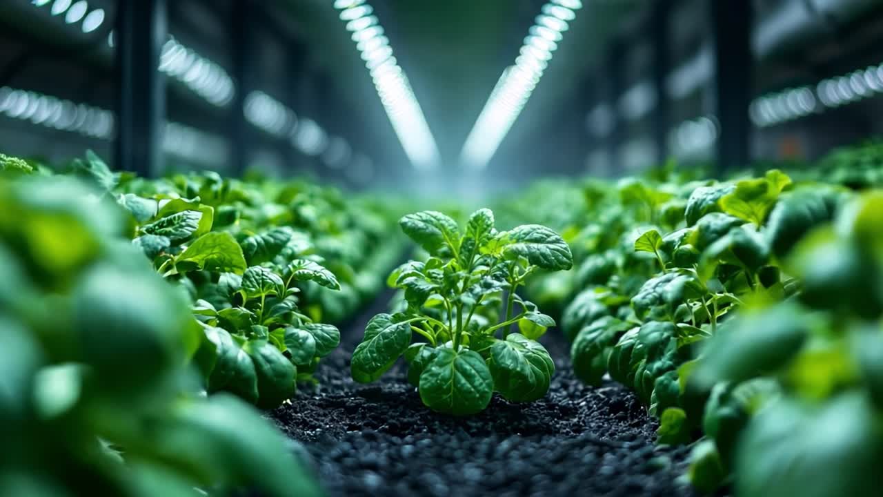 cultivo hidropónico en interiores