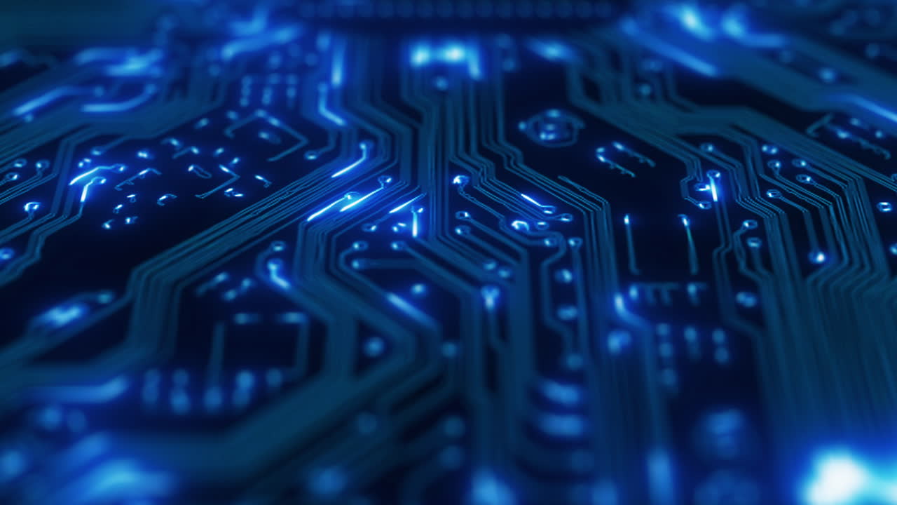 AI web network, circuit board