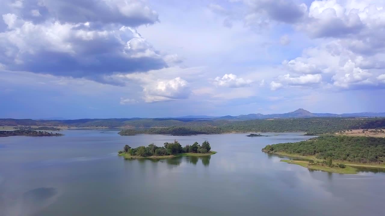 Dam Drone View