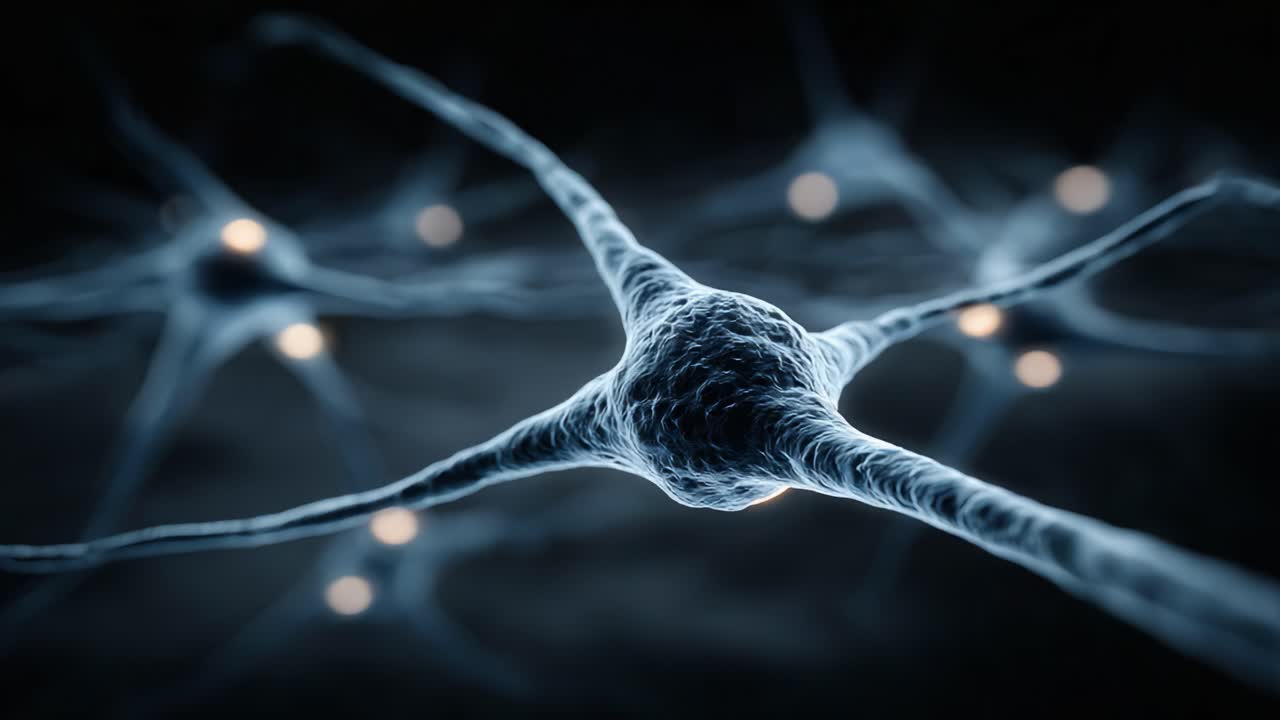 Incredible Close-Up View of Neurons: A Glimpse into the Complex Interconnections and Functions of Neural Cells in the Human Brain and Nerve System