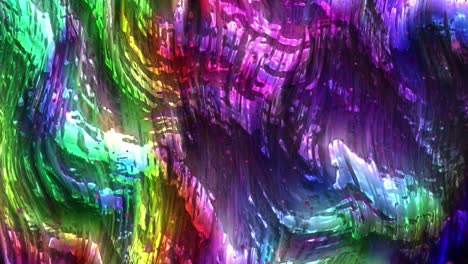 animación abstracta, fondo líquido, hermosa película de pintura digital, película de fondo abstracta. animación de gradiente holográfico.
