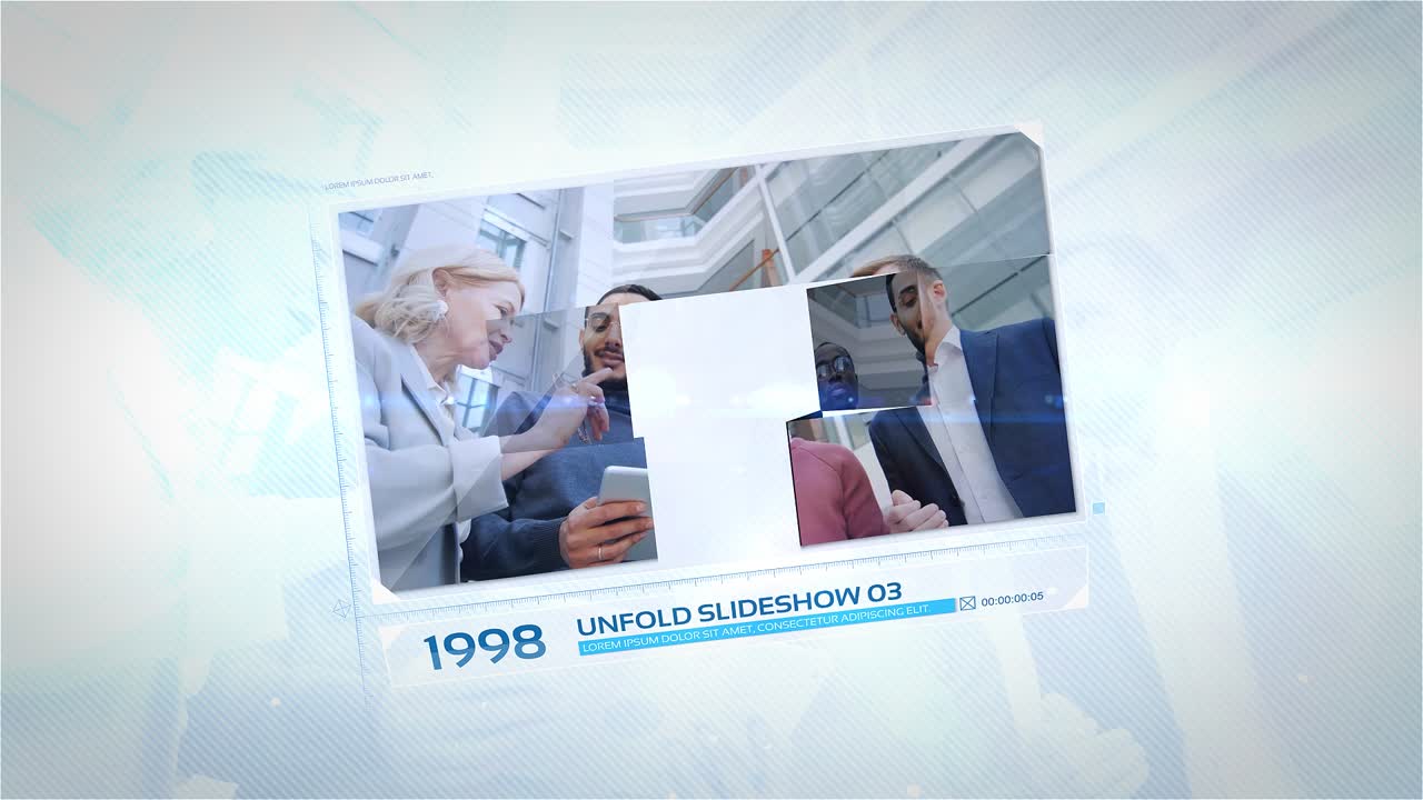 Unfold Photo Slideshow