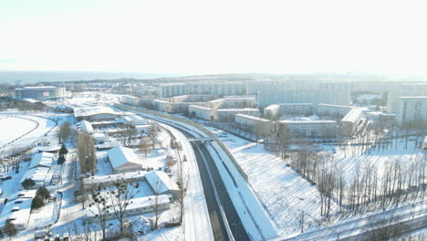 Skyline-Der-Stadt-Danzig-An-Einem-Sonnigen-Tag