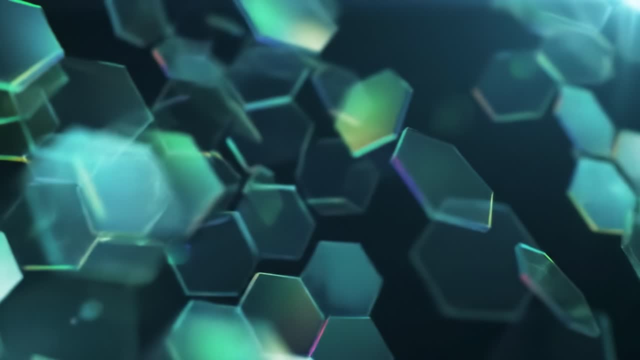 patrón hexagonal abstracto