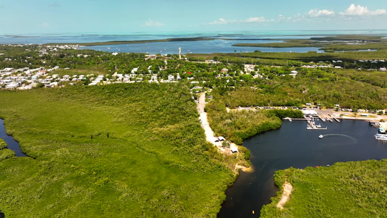 john pennekamp state park key largo florida. 5k imágenes de video de drones aéreos