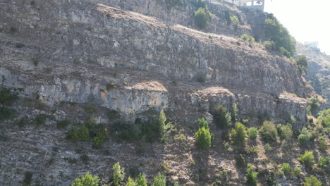 lebanon mountain scenery with clouds