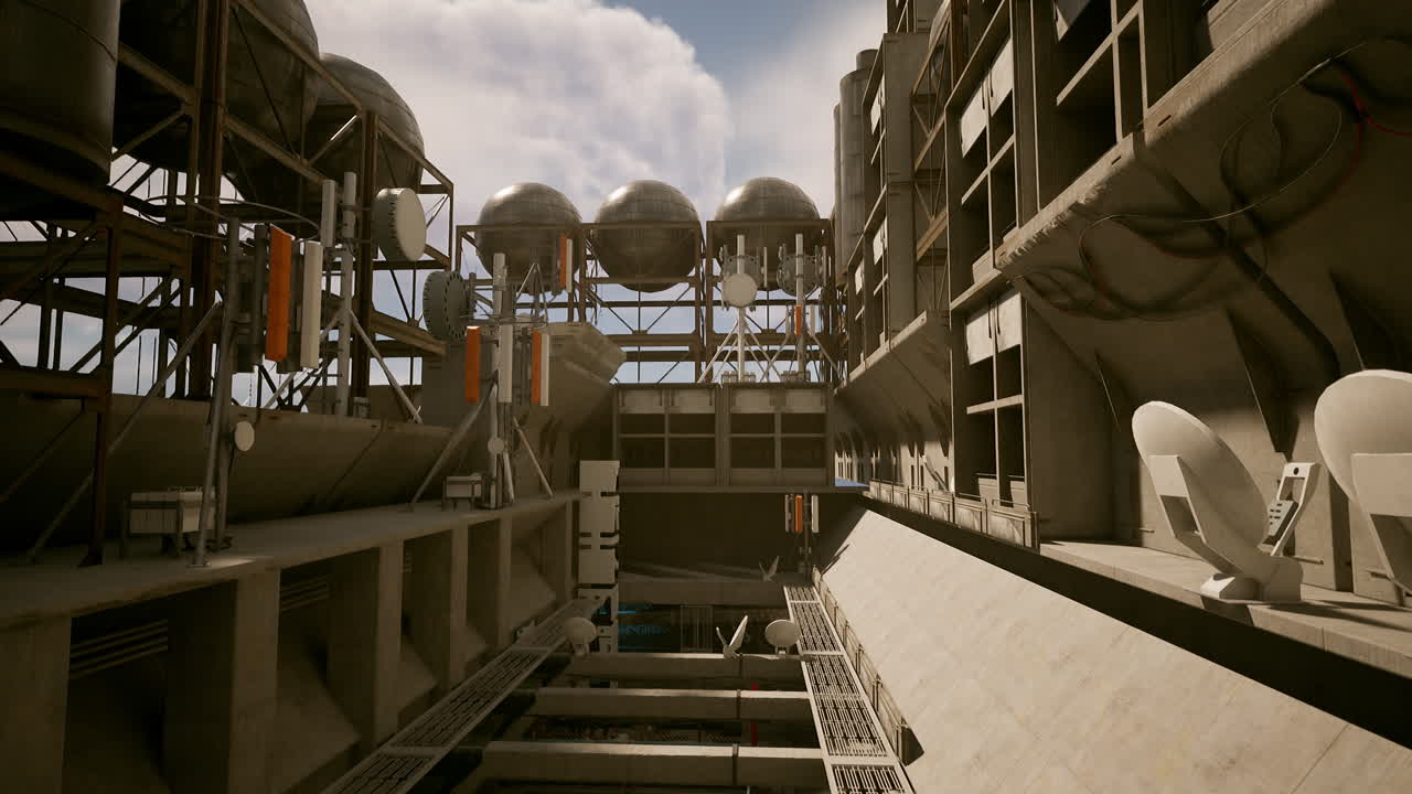 Futuristic City Architecture