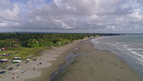 Exploring-La-Barra-Beach:-A-Colombian-Coastal,-National-Natural-Park