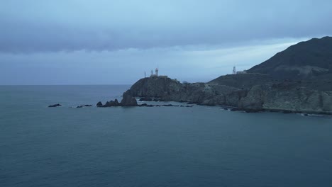 Amazing-scenery-of-rocky-formations-in-ocean