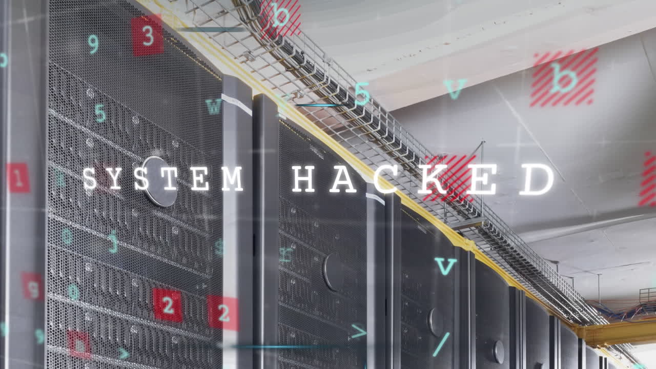 Cyber security data processing against computer computer server room