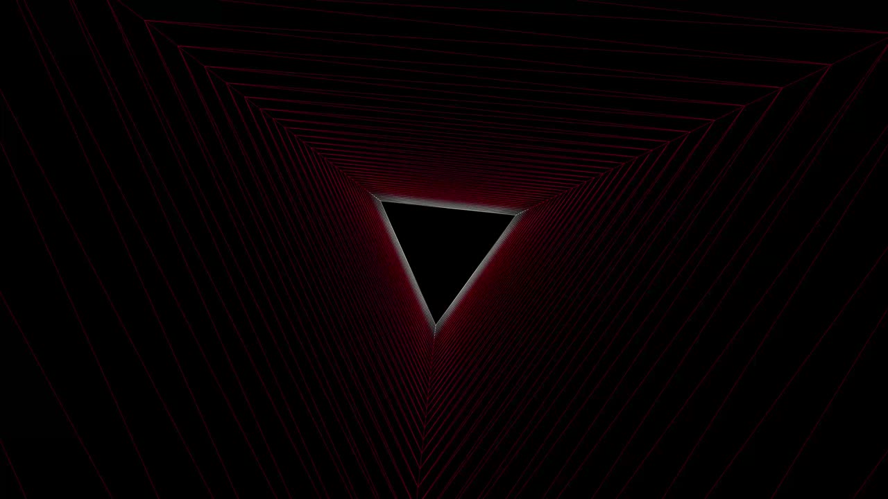 fondo de movimiento de túnel sin costuras 4k