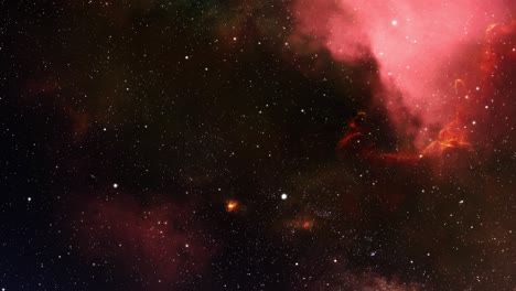 Fondo-Espacial-Con-Nebulosa-Realista-Y-Estrellas-Brillantes,-Ultra-Hd