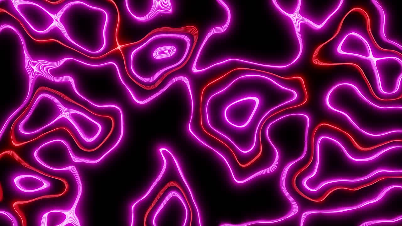 fondo de formas de neón abstractas