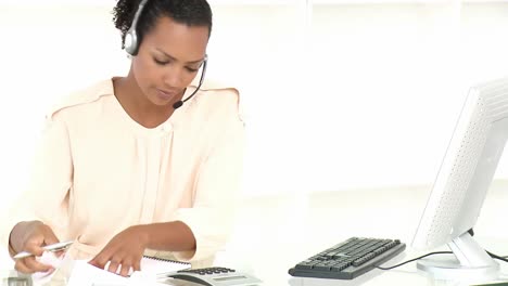 customer agent stressed with so many bills to pay