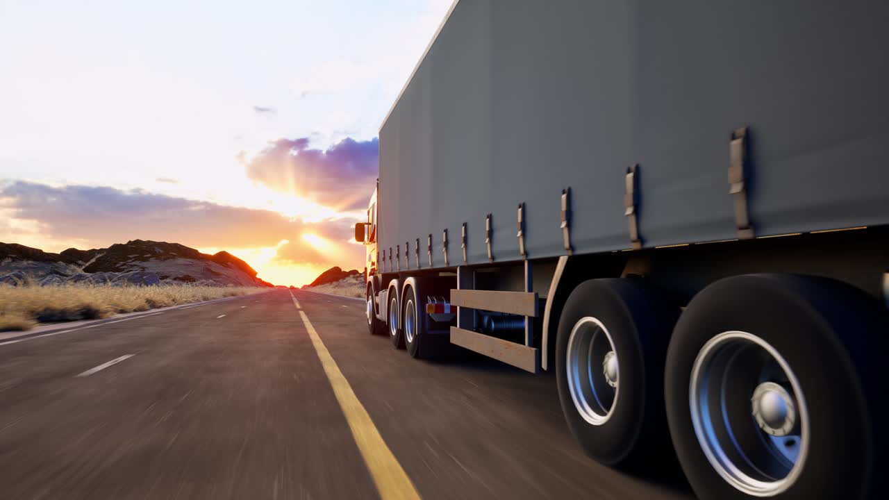 도로 트럭, 화물 운송, 운송 방식, 운송, 트럭