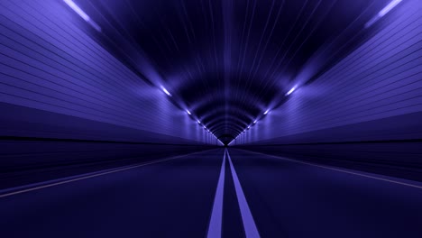 tunnel road driving fast endless seamless loop 4k