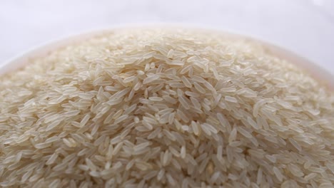 pile of white rice