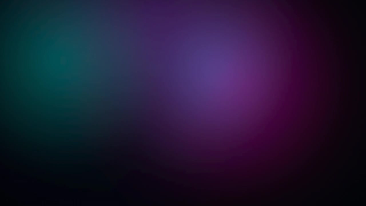 Abstract Background with Soft Blending Teal and Purple Light