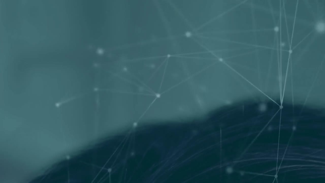 red de conexiones contra el cierre del cabello de una persona