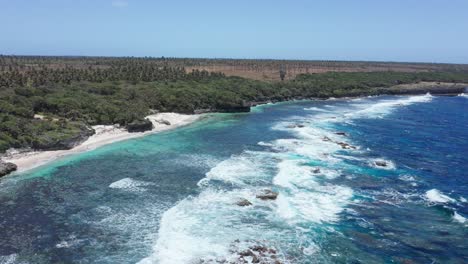 Aerial-View-of-Tonga,-Polynesia