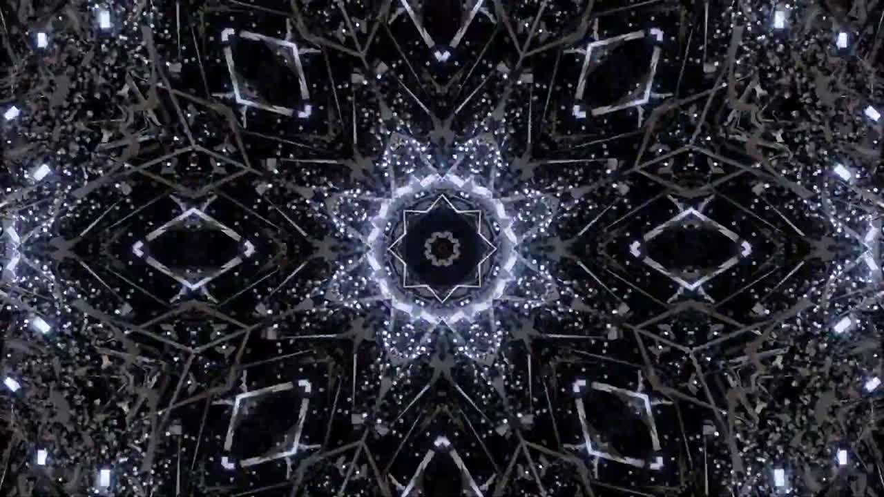 fondo de movimiento abstracto de bucle vj oscuro