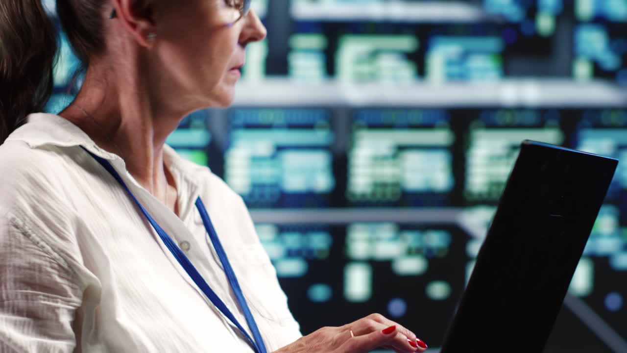 Employee doing regular server upgrades