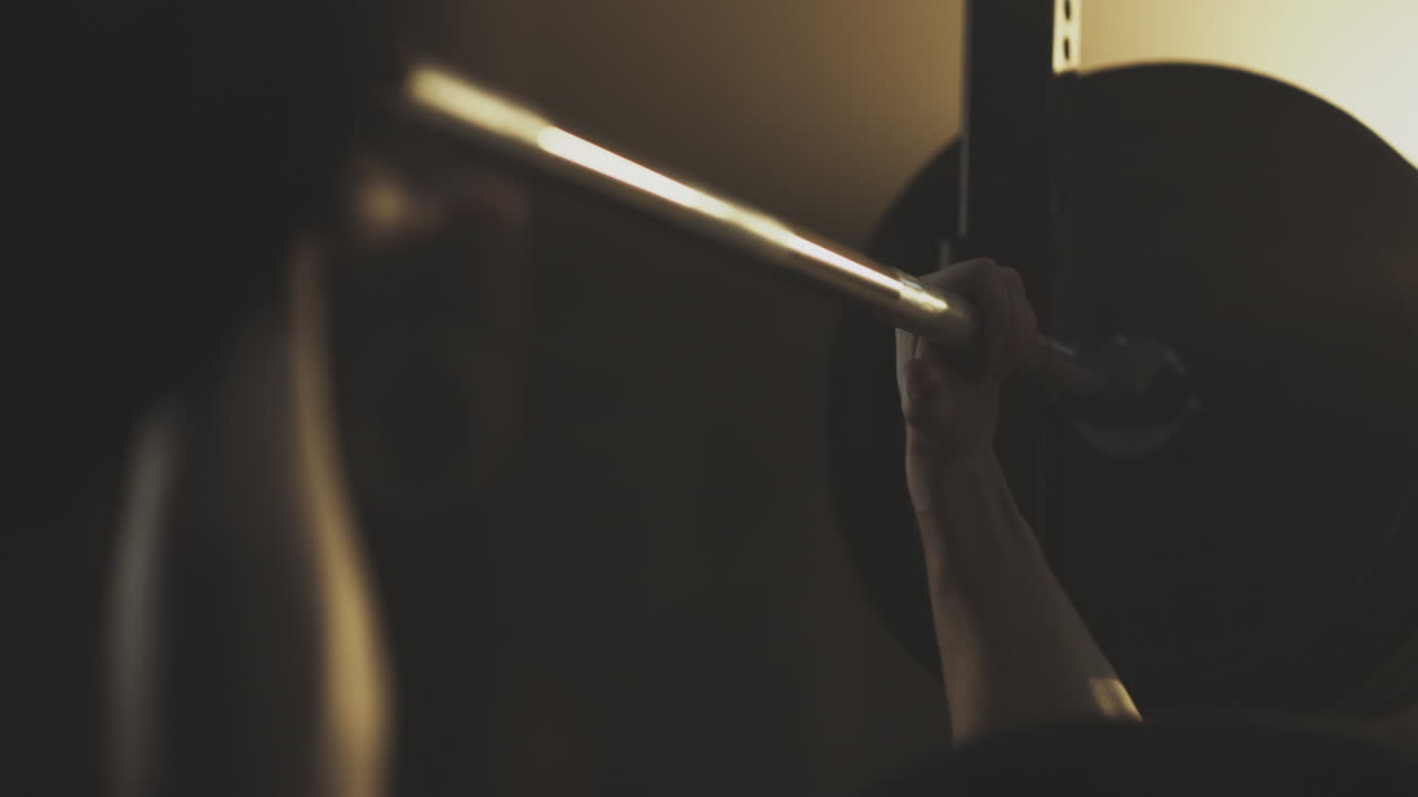 Person Lifting Weights